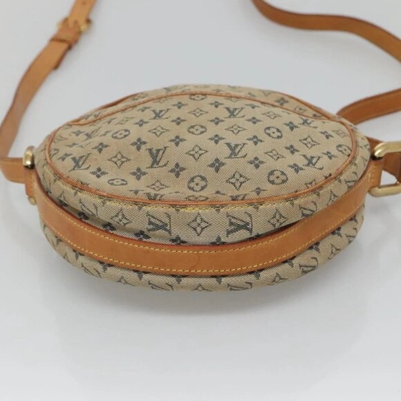 LOUIS VUITTON Monogram Mini Jeanne GM Shoulder Bag Blue M92000 LV Auth hk2688 - Picture 7 of 16